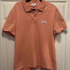 Kappa Men's Orange Polo Shirt